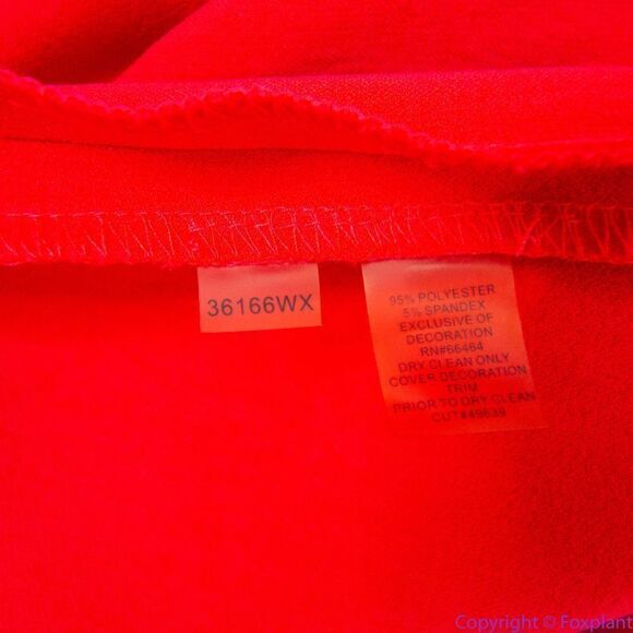 NEW Julia Jordan red sleeveless shift dress with mental cut-out detail, 16 - Picture 15 of 16